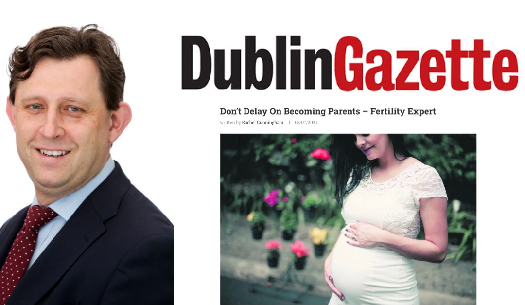 Dr. Bart answers common questions and misconceptions about Fertility in Dublin Gazette.